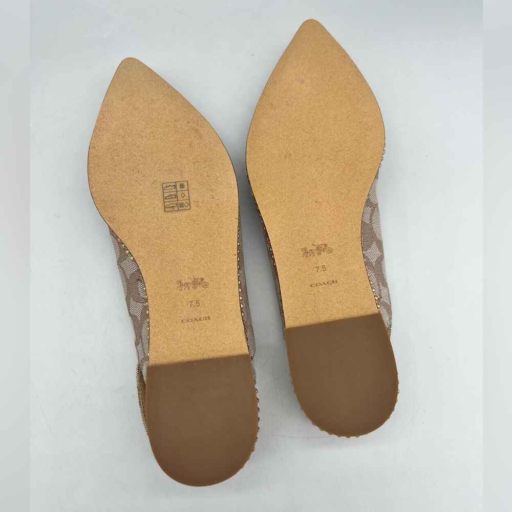 Coach Vae Skimmer pointed toe flat - Picture 8 of 10